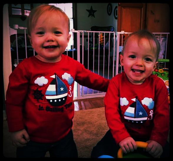 Christmas Elijah and Owen
