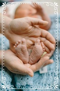 Hands and Newborn Feet