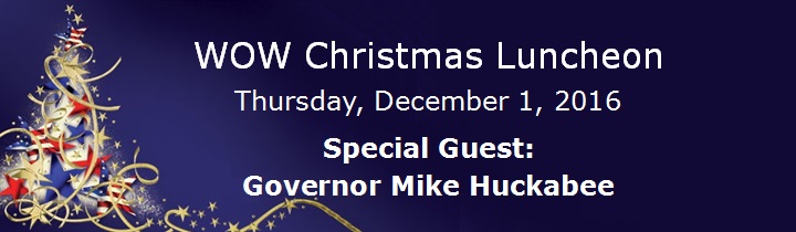 Wow - Special Guest Governor Mike Huckabee